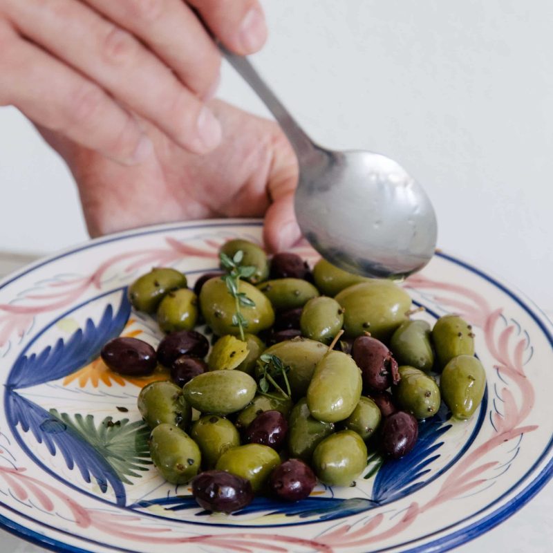 Olives & More selectie gemarineerd | Borrelolijven